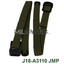 Hood bow hold down strap set